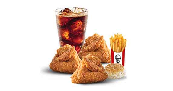 3 Wing Meal