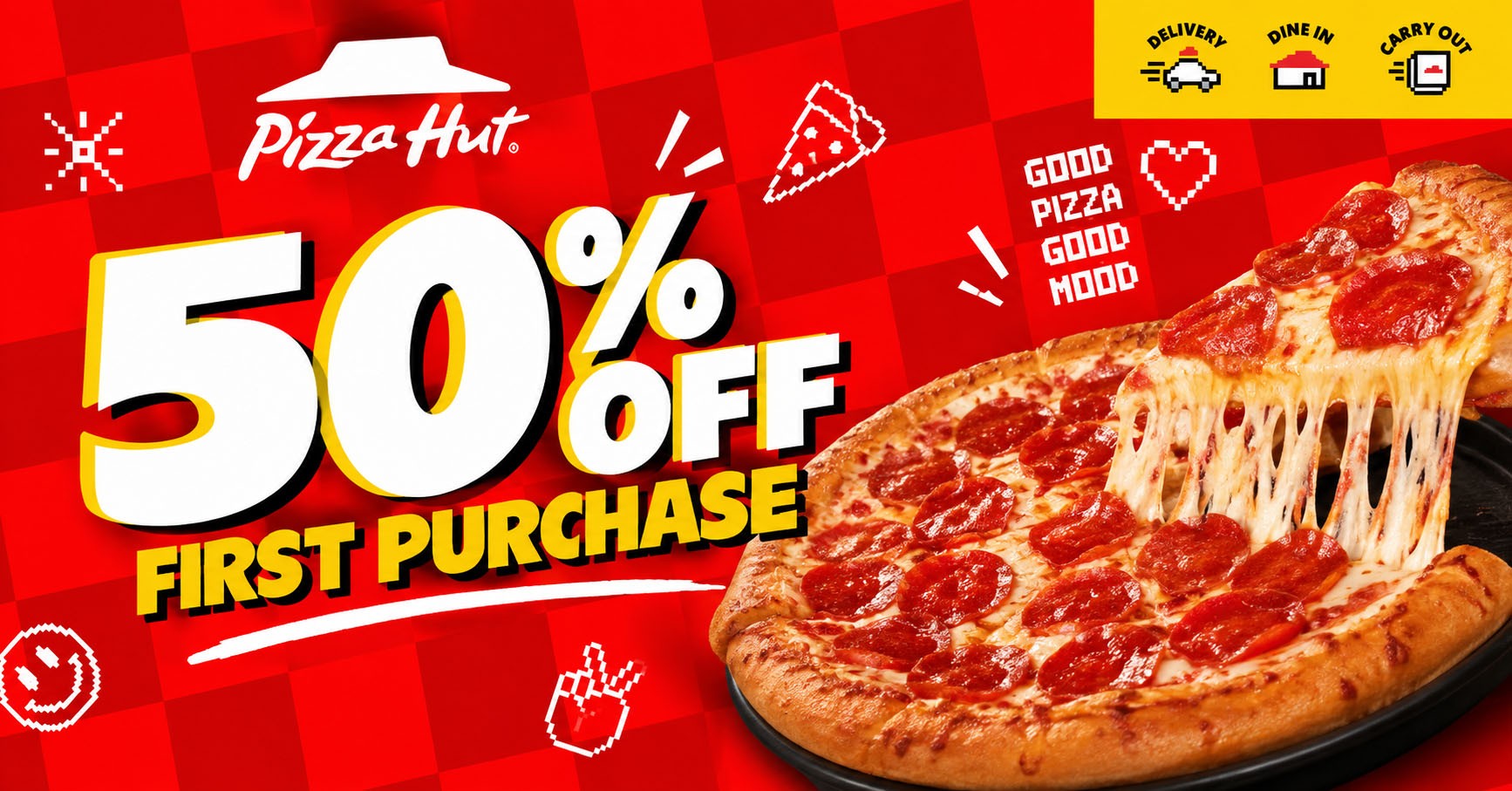 5% Off First App Purchase promotional image